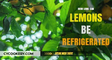 Maximizing Lemon Freshness: Optimal Refrigeration Time for Lemons