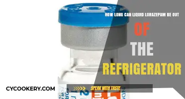 Liquid Lorazepam Storage: How Long Can It Stay Unrefrigerated?