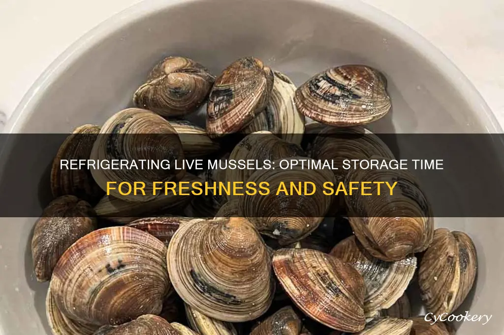 how long can live mussels stay in the refrigerator