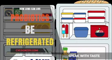 Refrigerating Live Probiotics: Optimal Storage Duration for Maximum Effectiveness