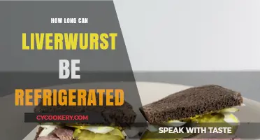 Refrigerating Liverwurst: Optimal Storage Time and Freshness Tips