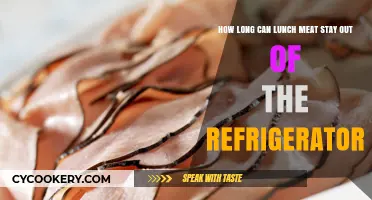 Lunch Meat Safety: How Long Can It Stay Unrefrigerated?