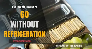 Lunchables Shelf Life: How Long Can They Last Unrefrigerated?