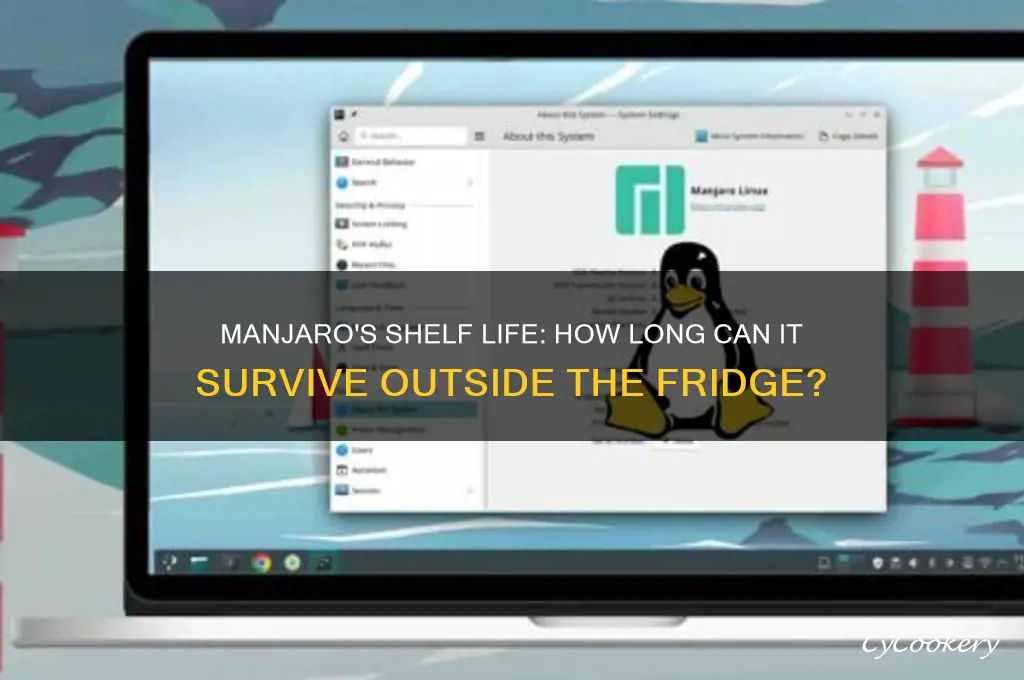 how long can manjaro be out of the refrigerator