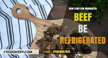 Refrigerating Marinated Beef: Safe Storage Duration and Tips