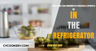 Marinated Brussels Sprouts: Safe Refrigeration Time and Storage Tips