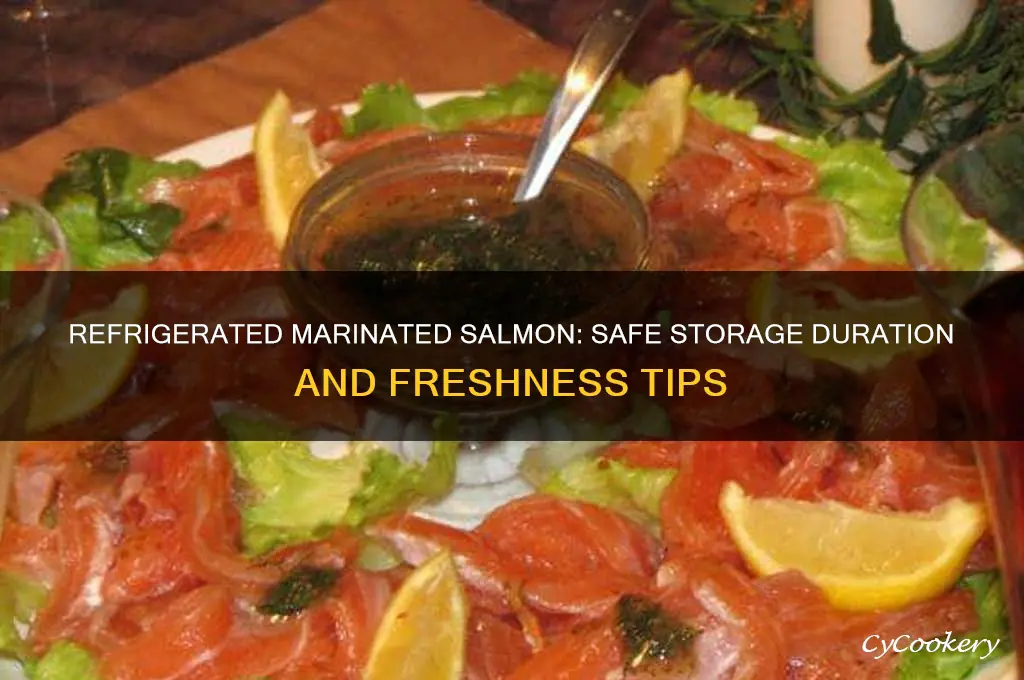 how long can marinated salmon stay refrigerated
