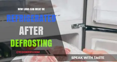 Refrigerated Meat After Defrosting: Safe Storage Time Explained