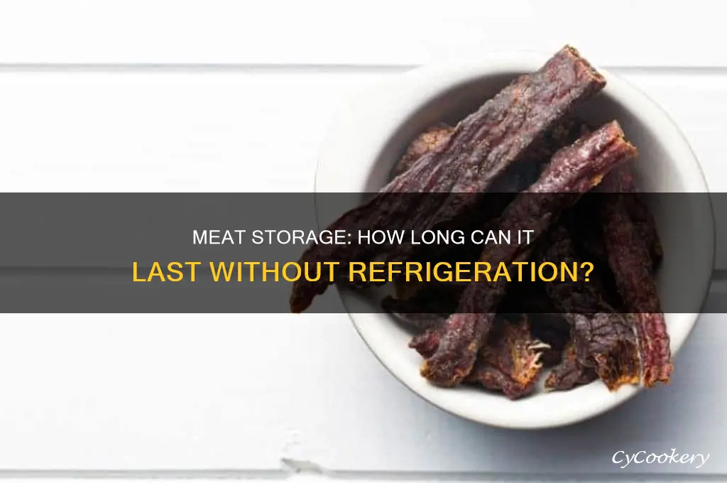 how long can meat go without refrigeration