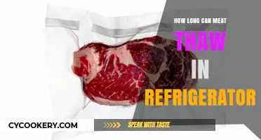 Safe Meat Thawing: How Long Can It Stay in the Fridge?