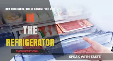 Meatless Chinese Food Storage: Refrigerator Shelf Life Explained