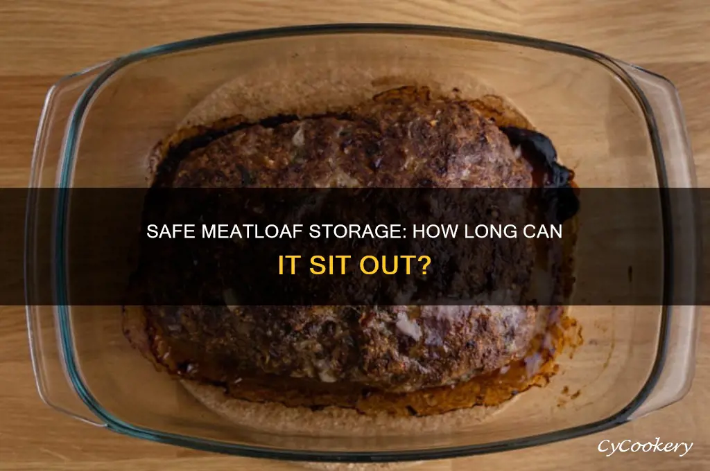how long can meatliaf set out before refrigerating