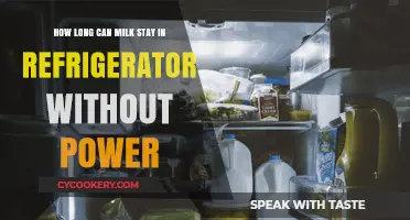 Milk's Fridge Lifespan: How Long Does It Last Without Power?