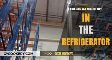 Refrigerating Moles: Safe Storage Duration and Freshness Tips