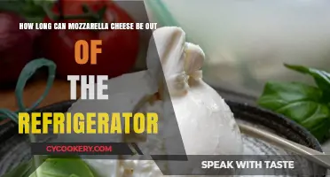 Mozzarella Shelf Life: How Long Can It Sit Out Safely?