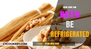 Refrigerating Natto: Optimal Storage Time for Freshness and Flavor