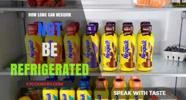 Nesquik Shelf Life: How Long Can It Stay Unrefrigerated?