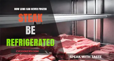 Refrigerating Never-Frozen Steak: Optimal Storage Time and Safety Tips