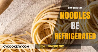 Refrigerating Noodles: Optimal Storage Time and Freshness Tips