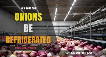 Refrigerating Onions: Optimal Storage Duration and Freshness Tips
