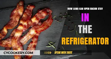 Refrigerated Open Bacon: Safe Storage Duration and Tips