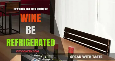Refrigerating Open Wine: How Long Does It Stay Fresh?