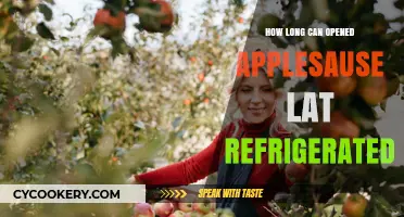 Refrigerated Applesauce Shelf Life: How Long Does Opened Applesauce Last?
