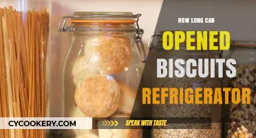 Opened Biscuits in the Fridge: Shelf Life and Storage Tips
