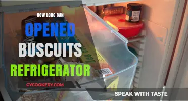 How Long Do Opened Biscuits Last in the Refrigerator?