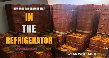 Maximizing Freshness: Optimal Refrigerator Storage Time for Oranges Explained