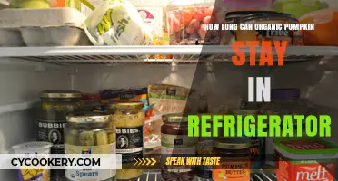 How Long Does Organic Pumpkin Last in the Fridge?