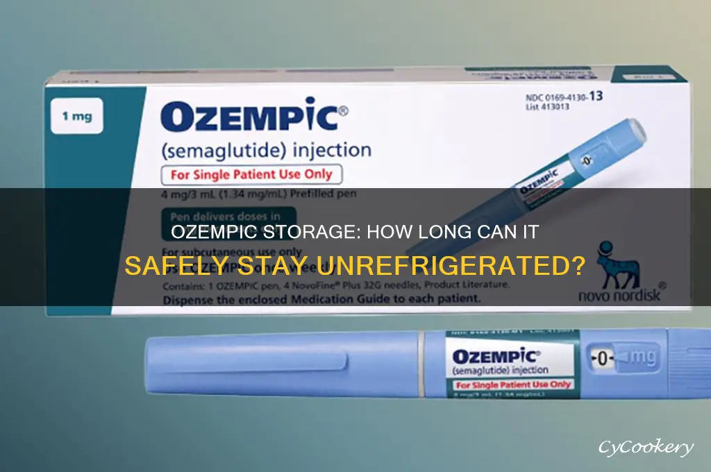 how long can ozemoic be out of the refrigerator