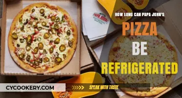 Refrigerating Papa John's Pizza: Safe Storage Time and Tips