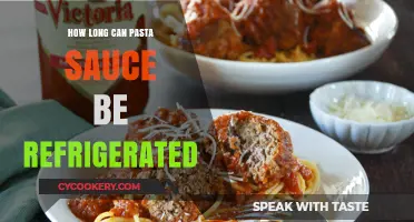 Refrigerating Pasta Sauce: Optimal Storage Time and Freshness Tips