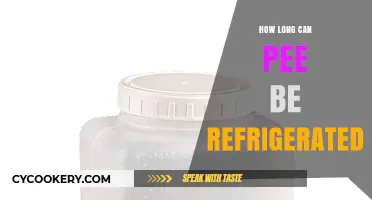 Refrigerating Urine: How Long Can Pee Stay Chilled Safely?