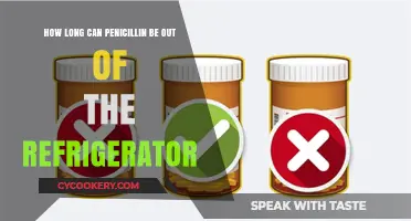 Penicillin Storage: How Long Can It Safely Stay Unrefrigerated?