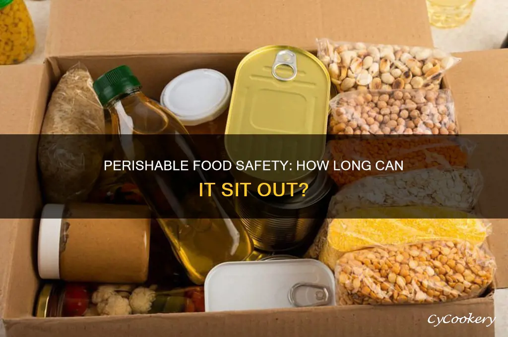 how long can perishable food be out of the refrigerator