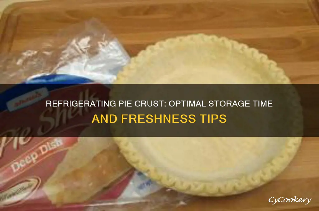 how long can pie crust be refrigerated