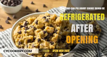 Refrigerating Pillsbury Cookie Dough: Shelf Life After Opening Explained