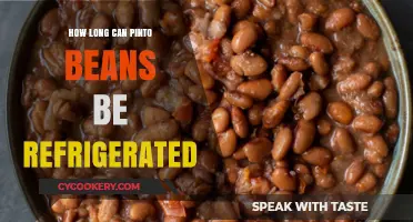 Refrigerating Pinto Beans: Optimal Storage Time and Freshness Tips
