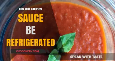 Refrigerating Pizza Sauce: Shelf Life and Storage Tips Explained