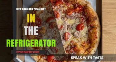 Refrigerated Pizza Shelf Life: How Long Can It Stay Fresh?