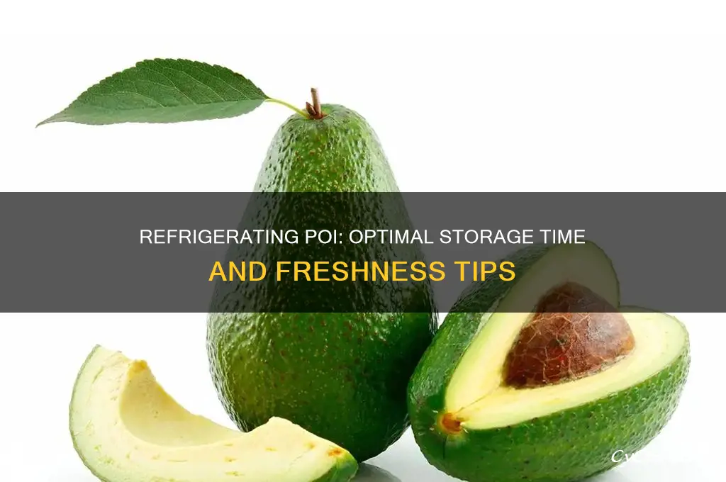 how long can poi be refrigerated
