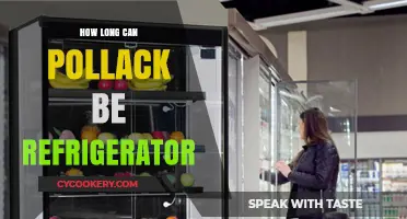 How Long Can Pollack Stay Fresh in the Refrigerator?