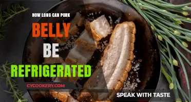 Refrigerating Pork Belly: Safe Storage Duration and Tips for Freshness
