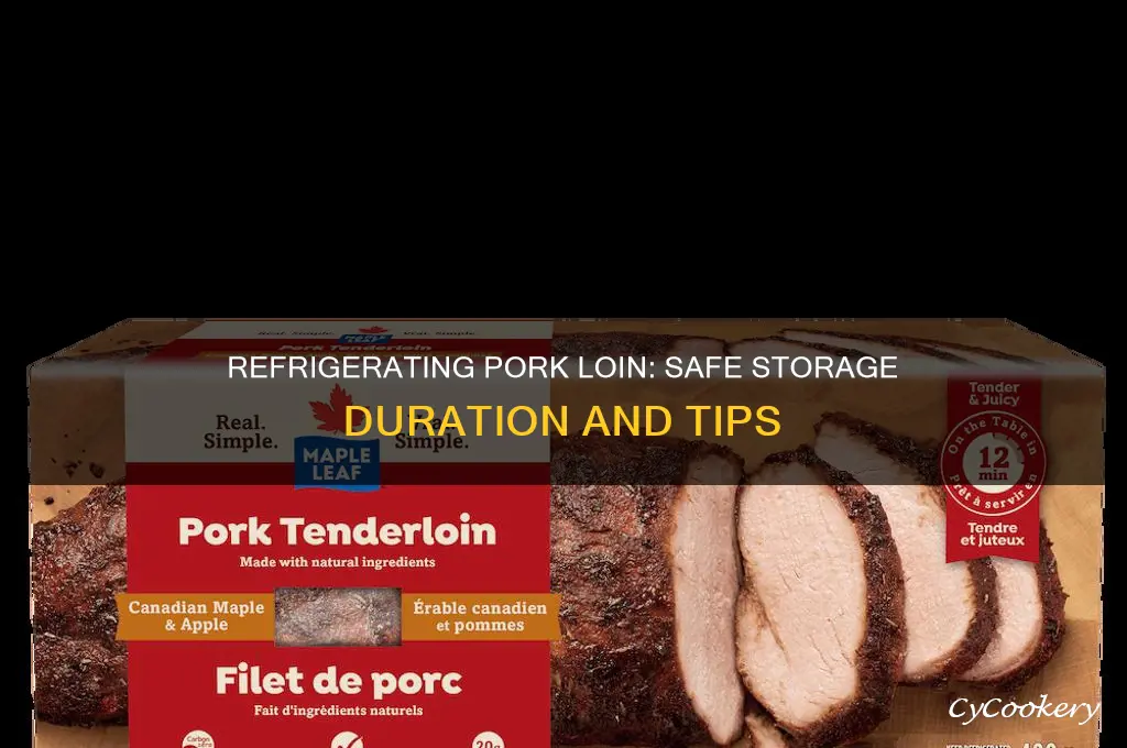 how long can pork loin be refrigerated