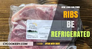Refrigerating Pork Ribs: Safe Storage Time and Tips