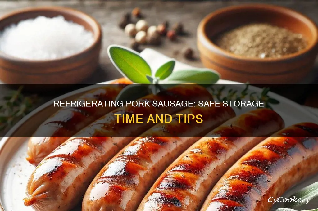 how long can pork sausage be refrigerated
