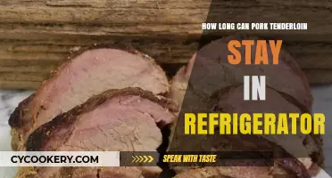 Pork Tenderloin Storage: How Long Can It Stay Fresh in the Fridge?