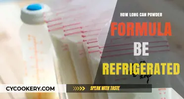 Refrigerating Powder Formula: Shelf Life and Storage Tips for Safety
